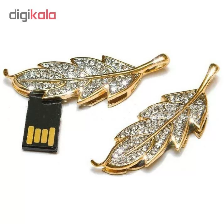 فلش مموری طرح برگ پاییزی مدل pearlit-uj006 ظرفیت 16 گیگابایت