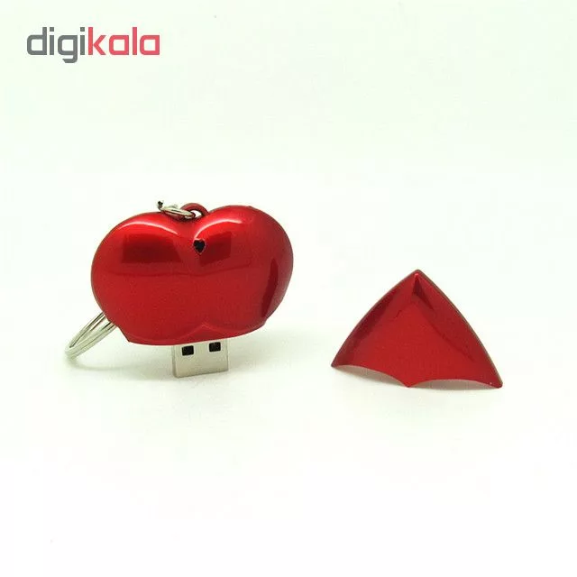 فلش مموری طرح قلب ظرفیت 16 گیگابایت