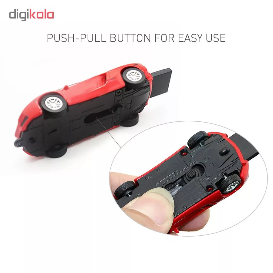 فلش مموری طرح ماشین لامبورگینی مدل Ultita- LGI01 ظرفیت 32 گیگابایت