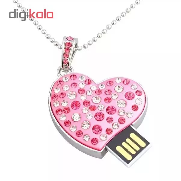 فلش مموری طرح قلب مدل UJ-032 ظرفیت 16 گیگابایت