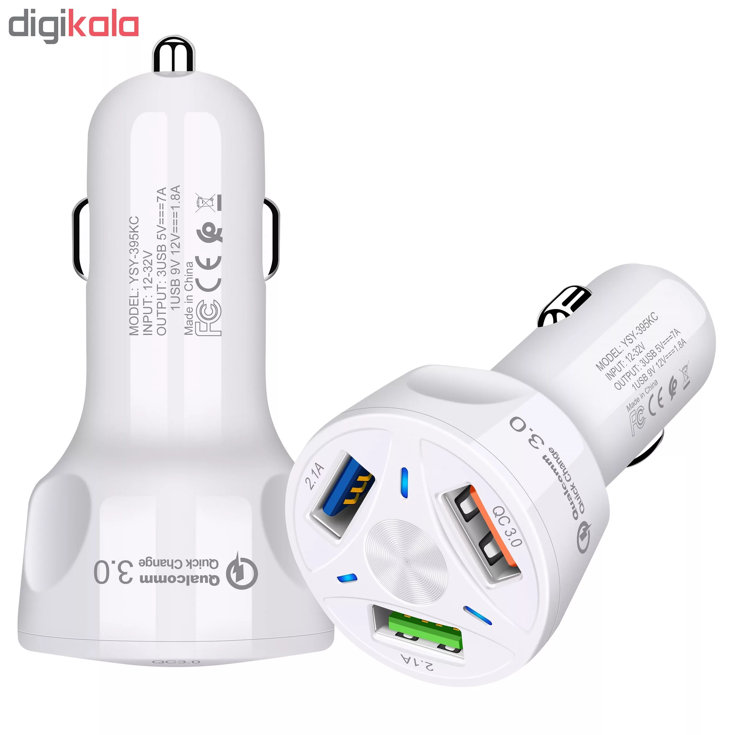 شارژر فندکی مدل YSY-395KC