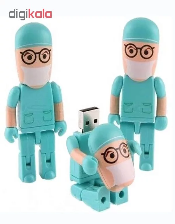 فلش مموری طرح پزشک مدل UP001 ظرفیت 16 گیگابایت