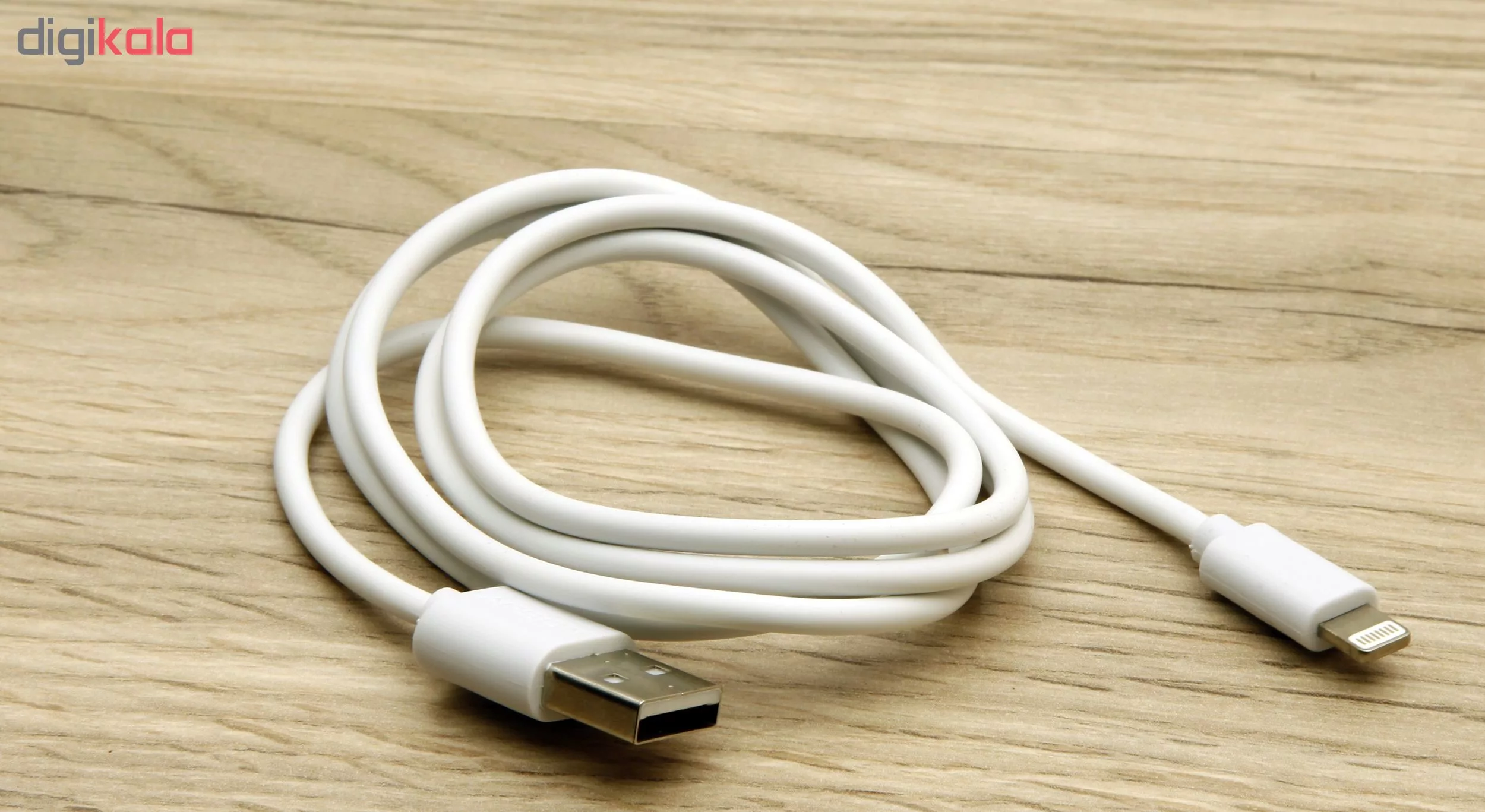 شارژر دیواری آرسون مدل AN-17 به همراه کابل تبدیل لایتنینگ