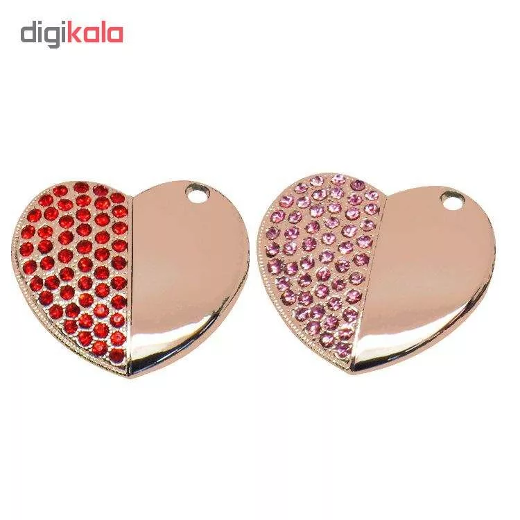 فلش مموری طرح قلب مدل uj06 ظرفیت 32 گیگابایت