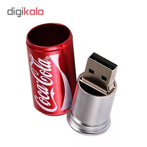 فلش مموری طرح کوکاکولا مدل UM-024 ظرفیت 16 گیگابایت