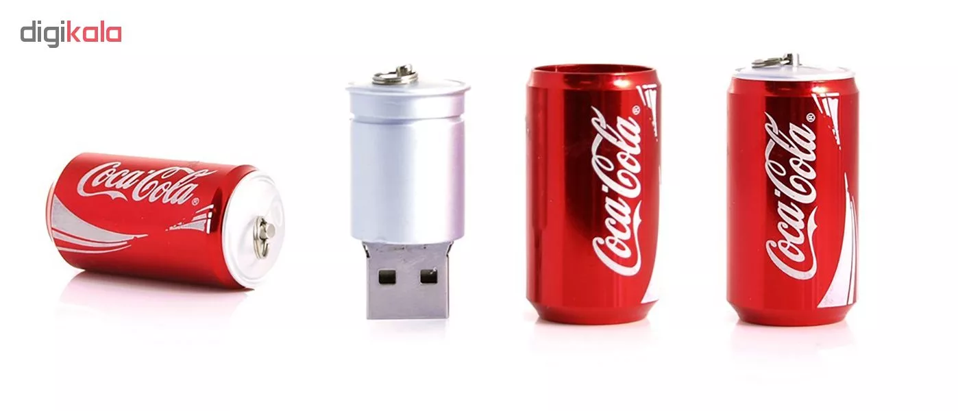 فلش مموری طرح کوکاکولا مدل UM-024 ظرفیت 16 گیگابایت