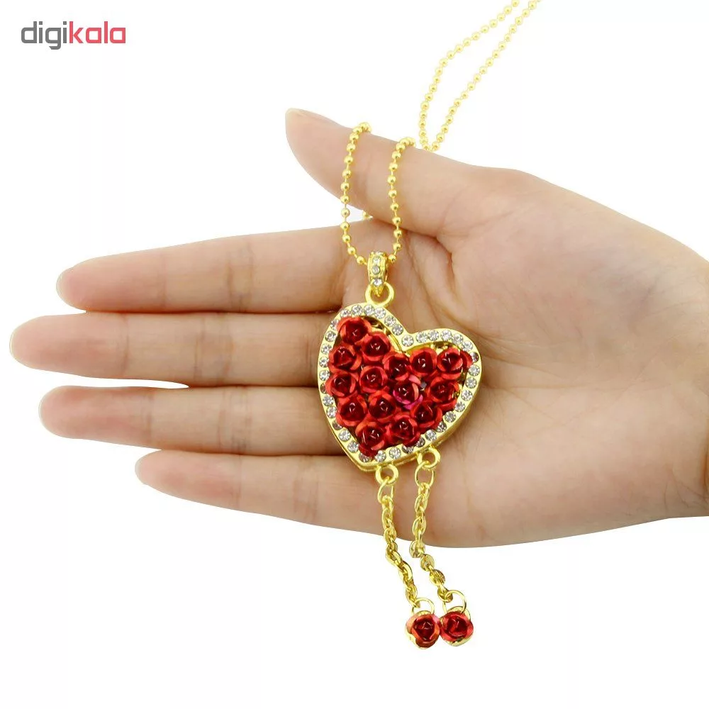 فلش مموری طرح قلب مدل UJ-050 ظرفیت 16 گیگابایت