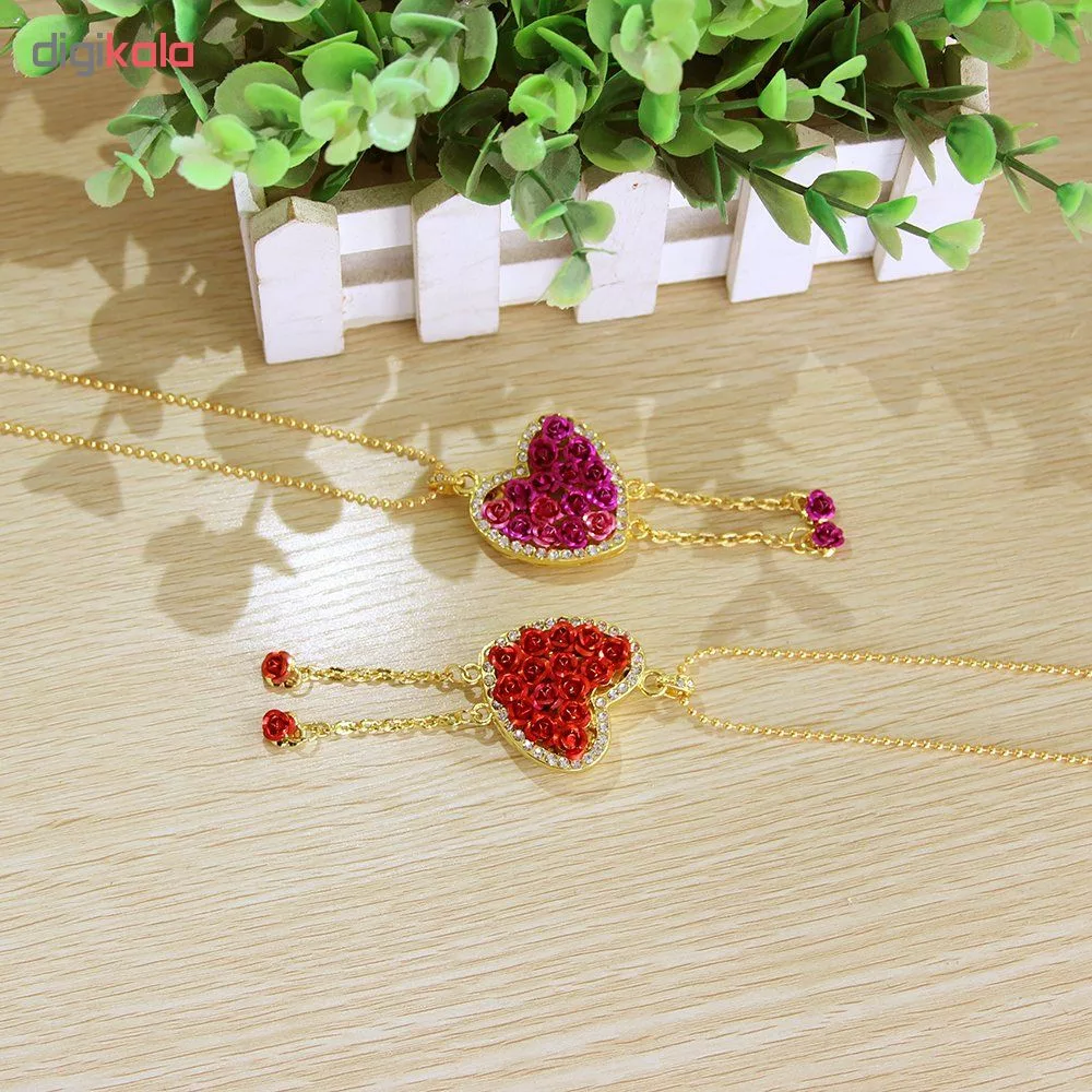 فلش مموری طرح قلب مدل UJ-050 ظرفیت 32 گیگابایت