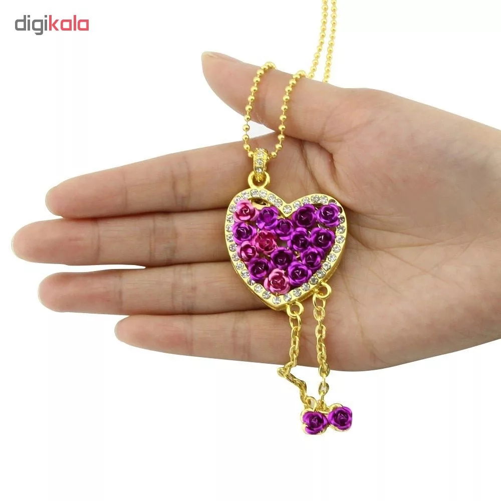 فلش مموری طرح قلب مدل UJ-050 ظرفیت 64 گیگابایت