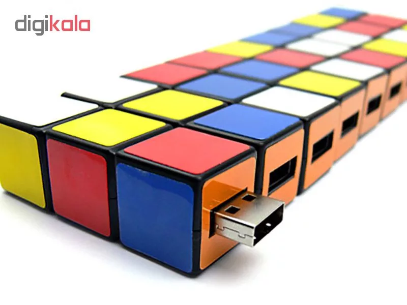 فلش مموری طرح مکعب روبیک مدل UP-014 ظرفیت 32 گیگابایت