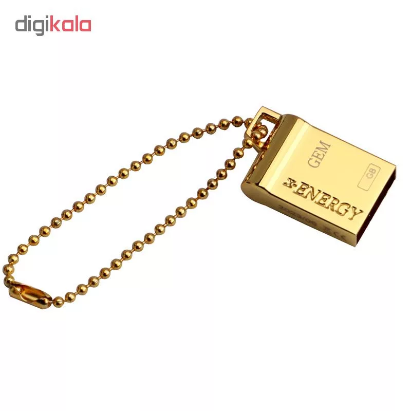 فلش مموری ایکس-انرژی مدل GOLDEN GEM ظرفیت 64 گیگابایت