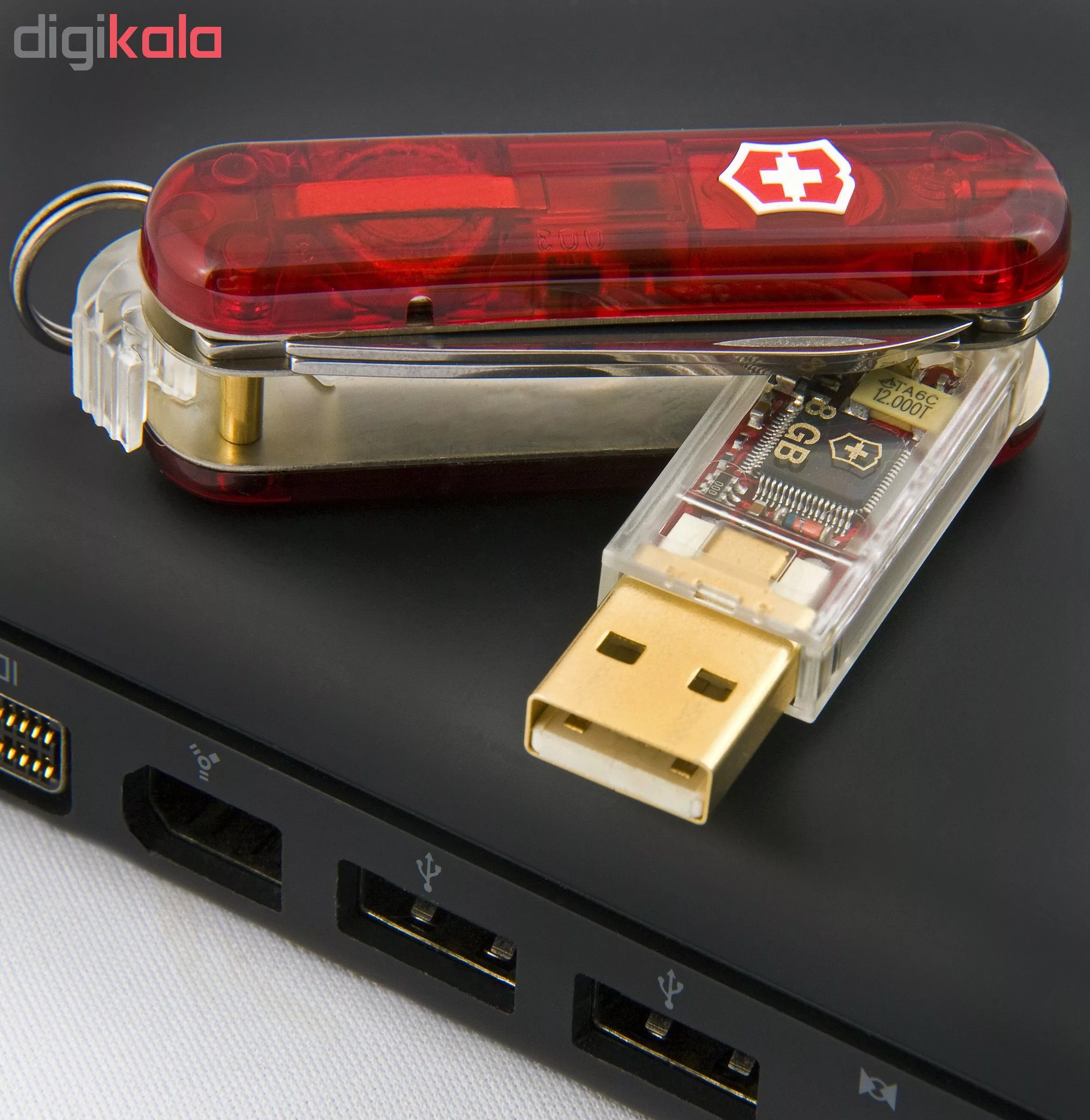 فلش مموری طرح چاقوی چندکاره مدل UM-001 ظرفیت 64 گیگابایت