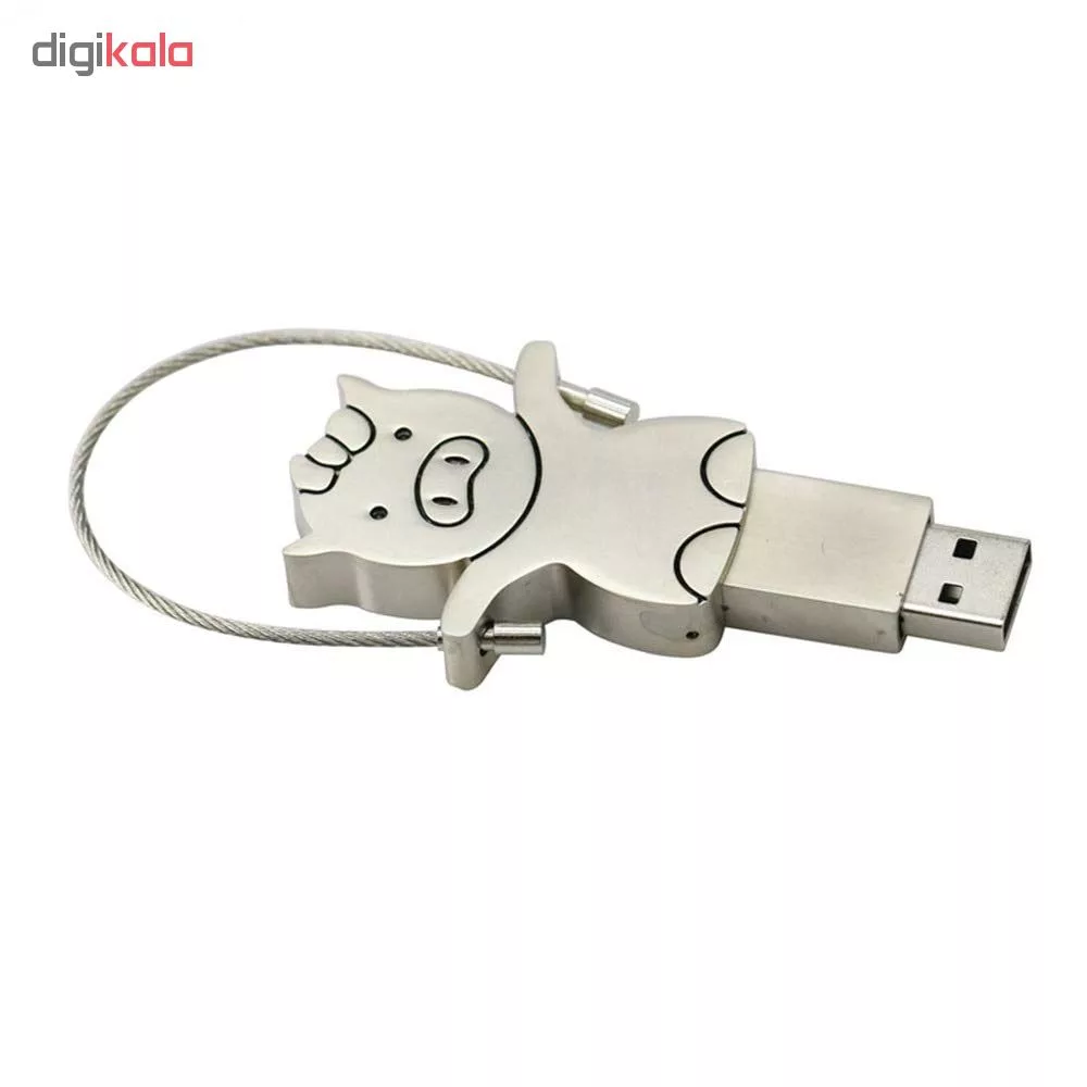 فلش مموری طرح خرس طناب زن مدل UM-019 ظرفیت 64 گیگابایت