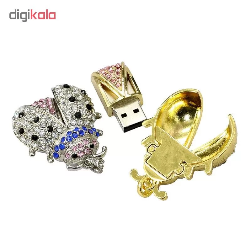 فلش مموری طرح کفشدوزک مدل UJ-014 ظرفیت 32 گیگابایت