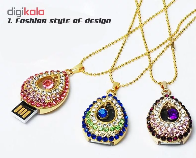 فلش مموری طرح چشم فرشته مدل UJ-005 ظرفیت 64 گیگابایت