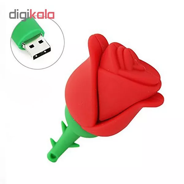 فلش مموری طرح گل رز مدل UP-007 ظرفیت 32 گیگابایت