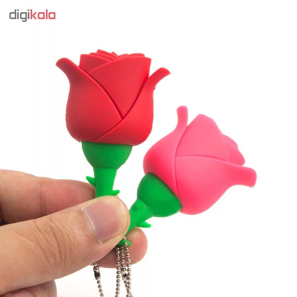 فلش مموری طرح گل رز مدل UP-007 ظرفیت 32 گیگابایت
