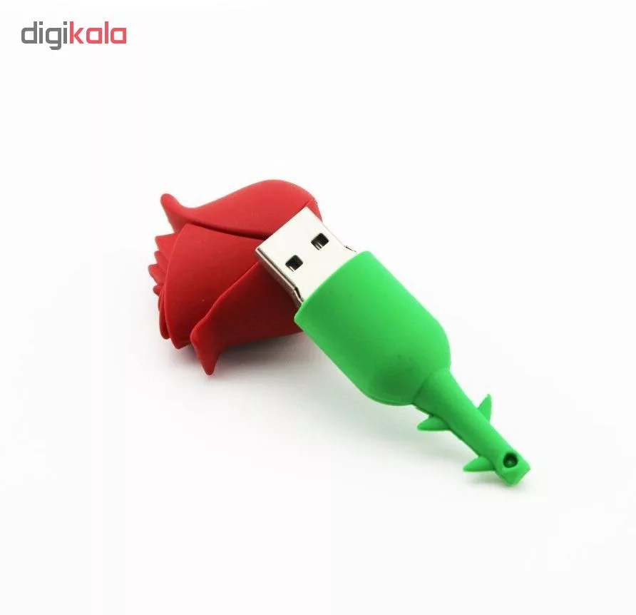 فلش مموری طرح گل رز مدل UP-007 ظرفیت 32 گیگابایت