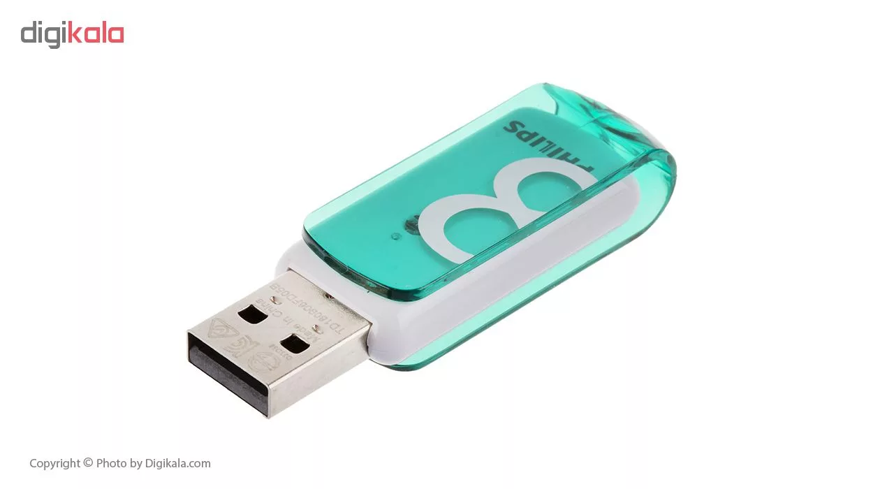 فلش مموری فیلیپس مدل Vivid-FM08FD05B ظرفیت 8 گیگابایت