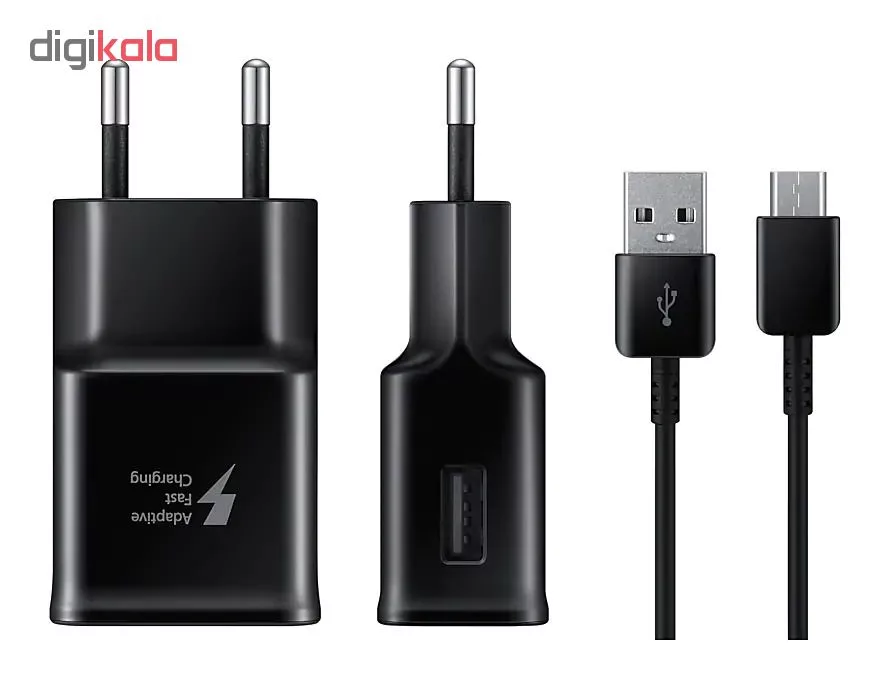 شارژر دیواری مدل EP-TA20EWE به همراه کابل تبدیل USB-C