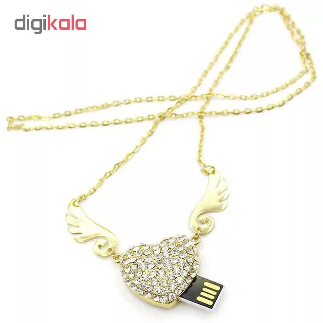 فلش مموری طرح قلب مدل UJ-23 ظرفیت 16 گیگابایت