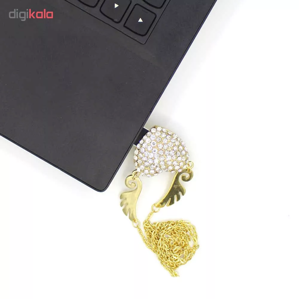 فلش مموری طرح قلب مدل UJ-23 ظرفیت 16 گیگابایت