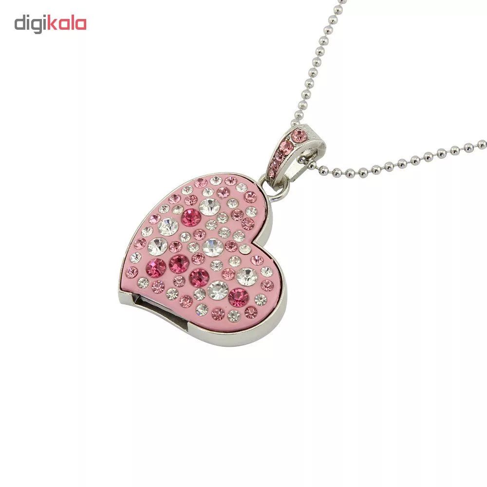 فلش مموری طرح قلب مدل UJ-032 ظرفیت 64 گیگابایت