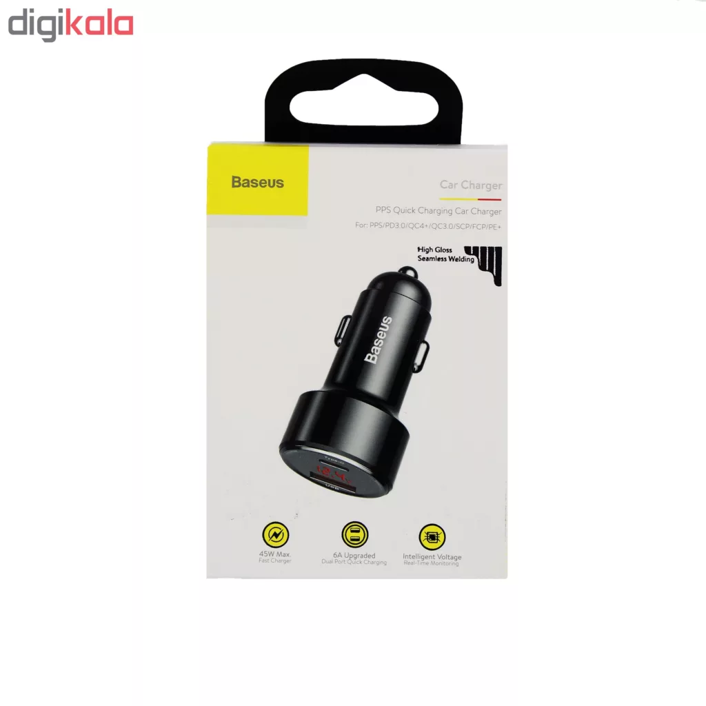 شارژر فندکی باسئوس  مدل BS-C20C