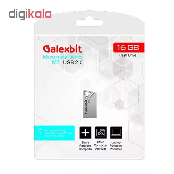 فلش مموری گلکسبیت مدل M3 ظرفیت 16 گیگابایت
