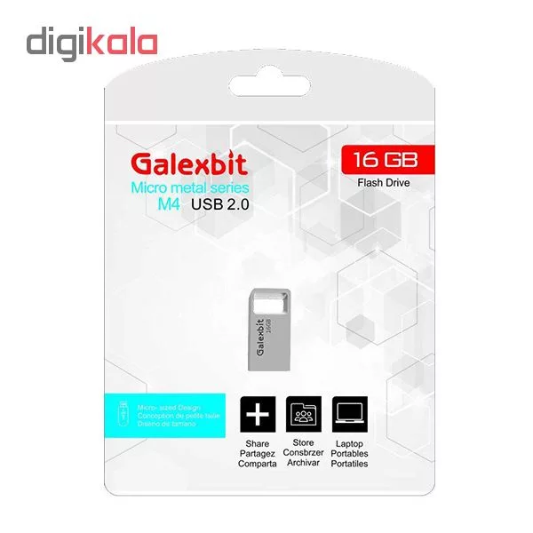 فلش مموری گلکسبیت مدل M4 ظرفیت 16 گیگابایت