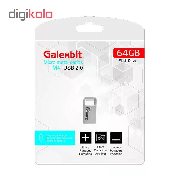 فلش مموری گلکسبیت مدل M4 ظرفیت 64 گیگابایت