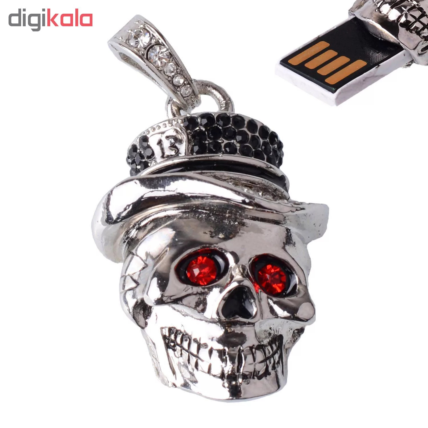 فلش مموری طرح اسکلت مدل ul-01 ظرفیت 8 گیگابایت