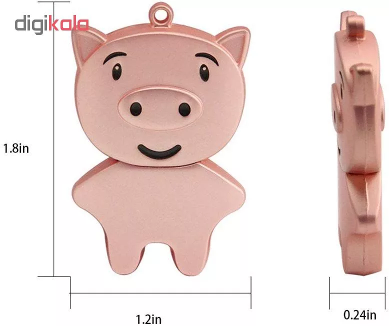 فلش مموری طرح خوک مدل Ul-P01 ظرفیت 16گیگابایت