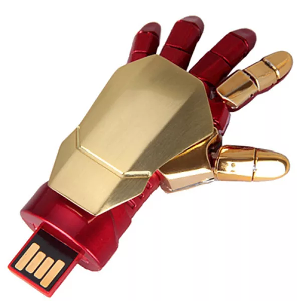 فلش مموری طرح دست مرد آهنی مدل Ul-Hk01 ظرفیت 8 گیگابایت