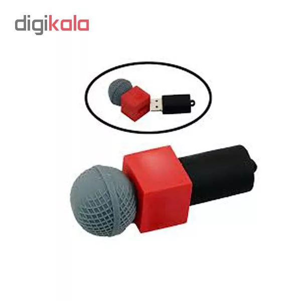 فلش مموری طرح میکروفون مدل Ul-Pv-Micrp01 ظرفیت32گیگابایت