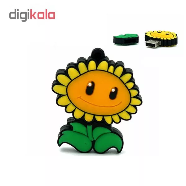 فلش مموری طرح گل آفتاب گردون مدل Ul-Pv-Fl01 ظرفیت8گیگابایت