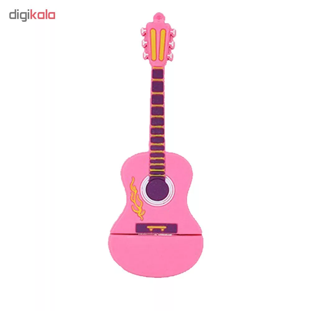 فلش مموری طرح گیتار آتشین مدل Ul-Pv-Gur01 ظرفیت8گیگابایت