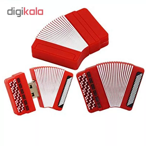 فلش مموری طرح آکاردئون مدل Ul-Pv-Acrd01 ظرفیت8گیگابایت