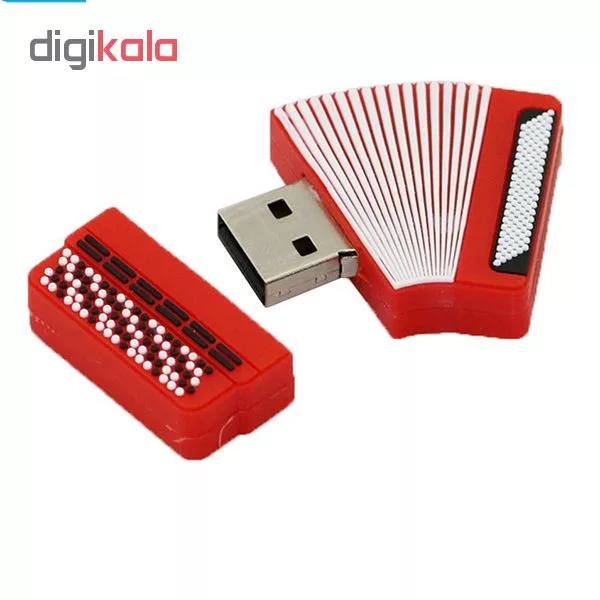 فلش مموری طرح آکاردئون مدل Ul-Pv-Acrd01 ظرفیت8گیگابایت