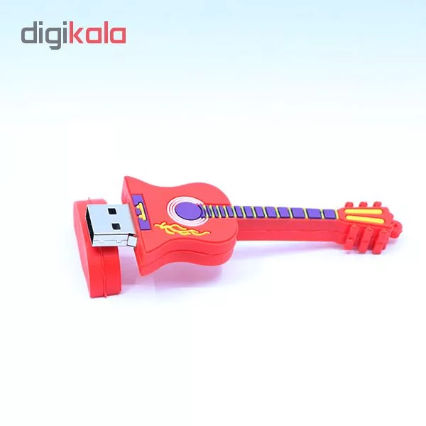 فلش مموری طرح گیتار آتشین مدل Ul-Pv-Gur01 ظرفیت32گیگابایت