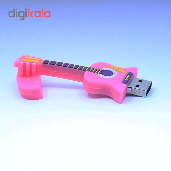 فلش مموری طرح گیتار آتشین مدل Ul-Pv-Gur01 ظرفیت16گیگابایت