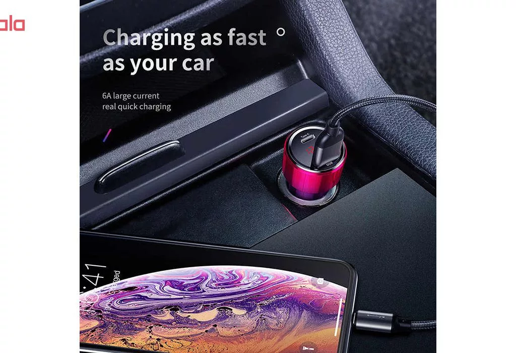 شارژر فندکی باسئوس مدل BS-C20A