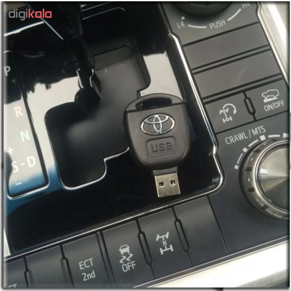 فلش مموری طرح ریموت تویوتا کد UP-21 ظرفیت 64 گیگابایت