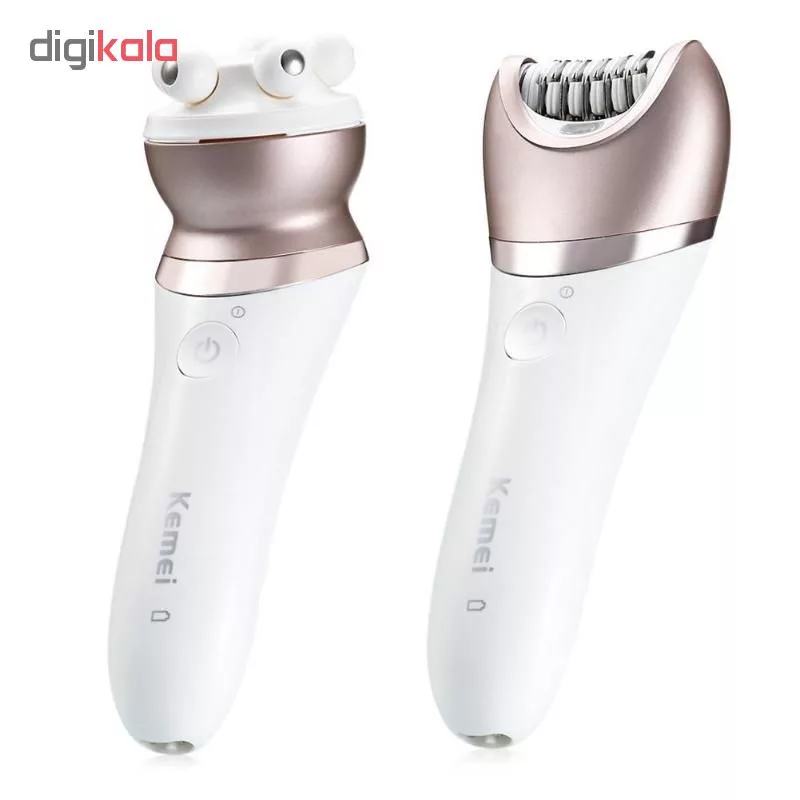 ماشین اصلاح موی بدن، ماساژور و برس پاک‌سازی صورت کیمی مدل KM-8001