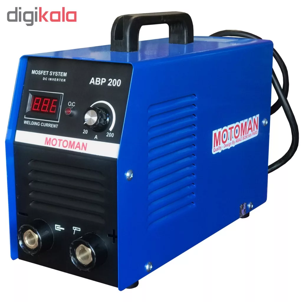 اینورتر جوشکاری 200 آمپر موتومن مدل ABP 200