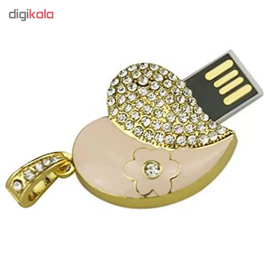 فلش مموری طرح قلب مدل UJ-024 ظرفیت 64 گیگابایت