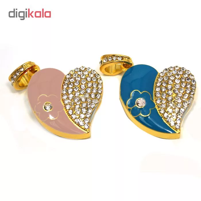 فلش مموری طرح قلب مدل UJ-024 ظرفیت 64 گیگابایت