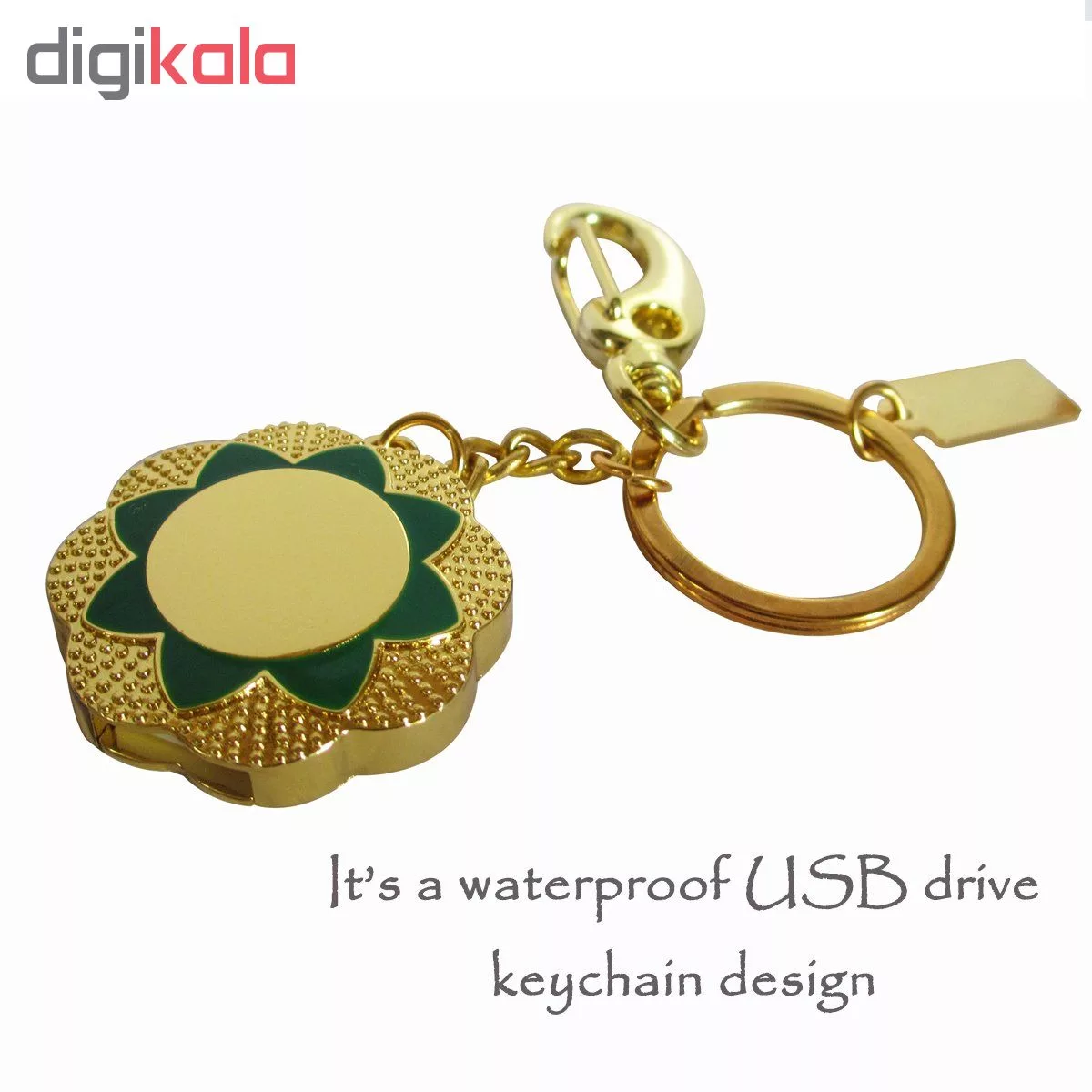 فلش مموری طرح گل کد UJ-013 ظرفیت ۶۴ گیگابایت