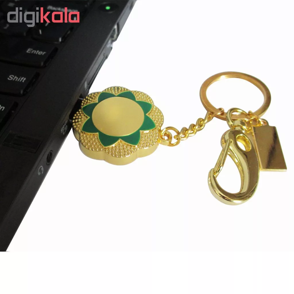 فلش مموری طرح گل کد UJ-013 ظرفیت ۶۴ گیگابایت