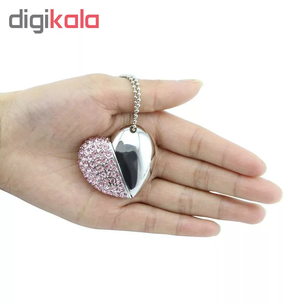 فلش مموری طرح قلب مدل Ul-Hear01ظرفیت 64 گیگابایت